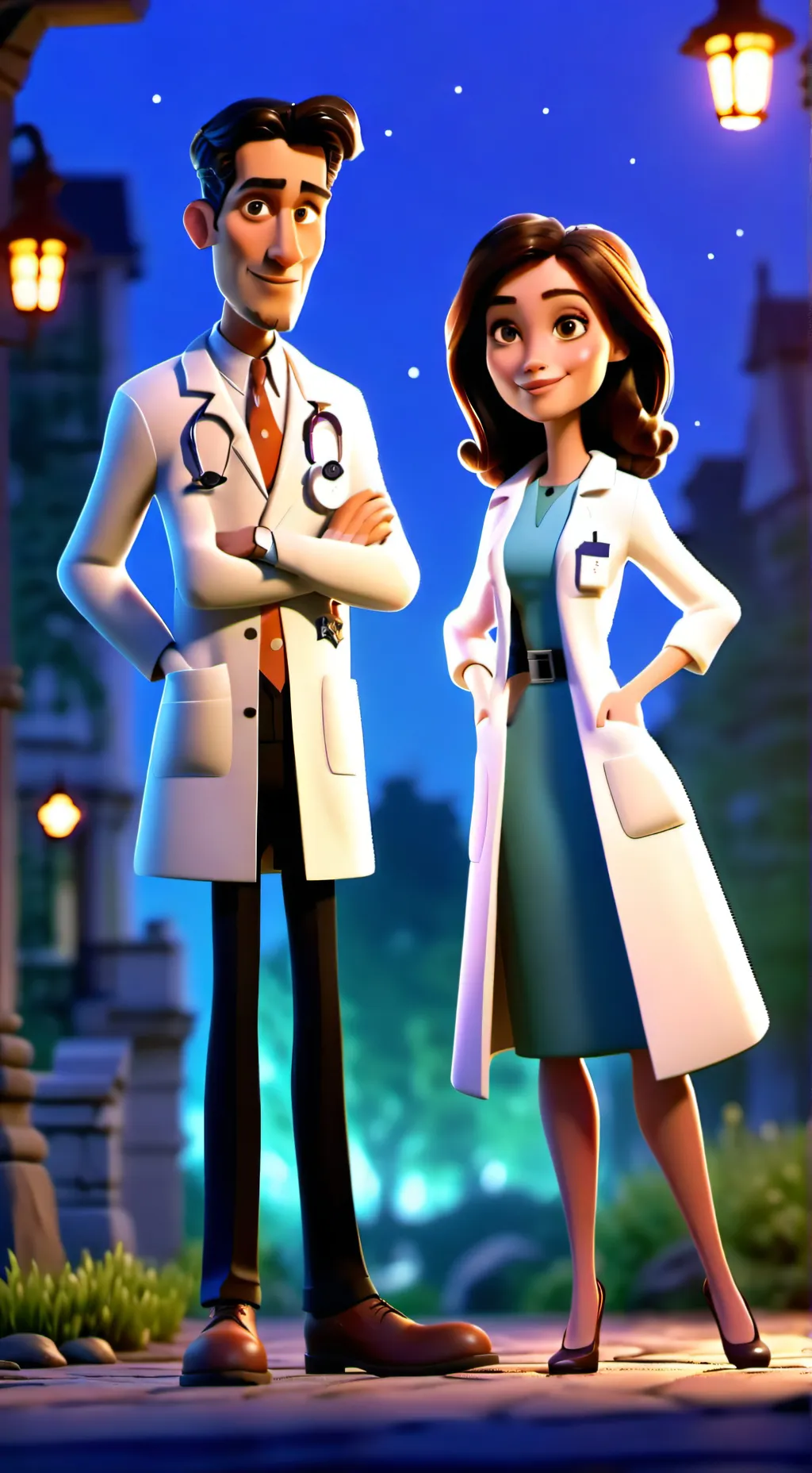 ai character: Dokters background