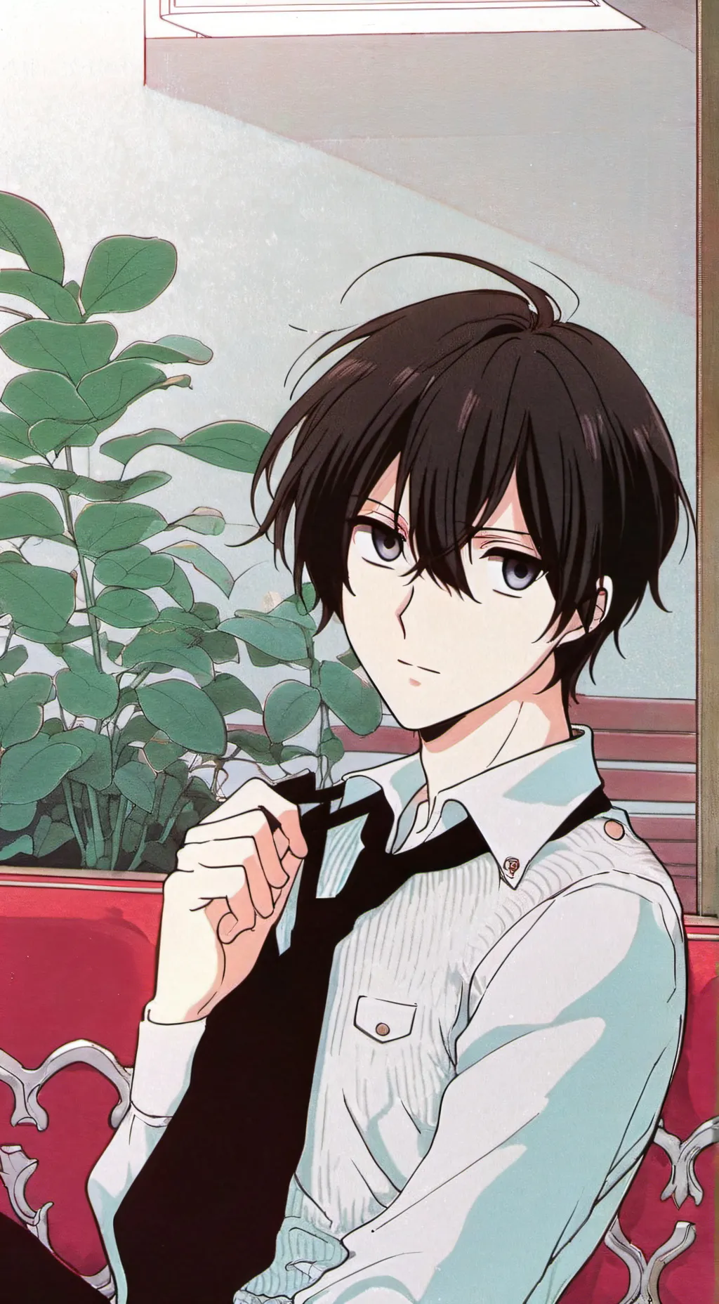 ai character: ☆Xavier♡ background