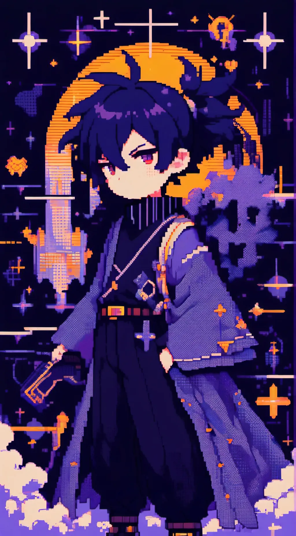 ai character: My oc ZOnE! background