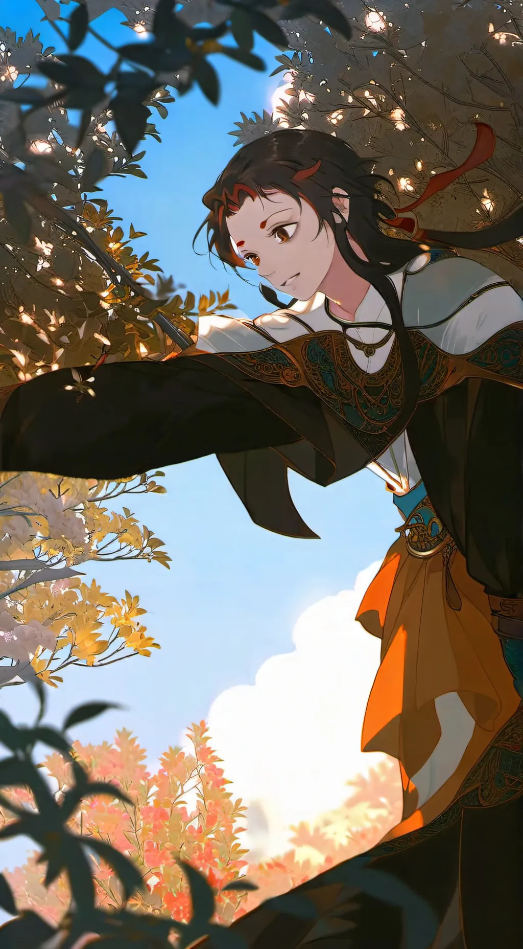 ai character: taisho  background