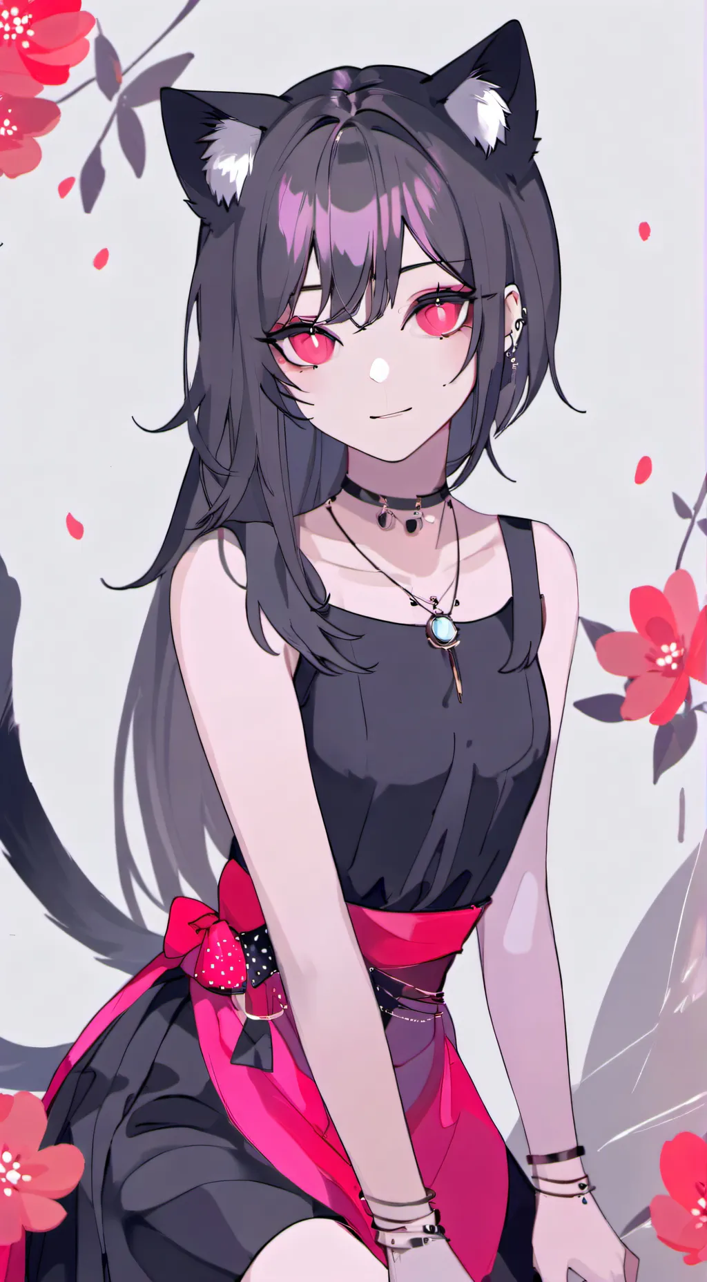 ai character: gatita background