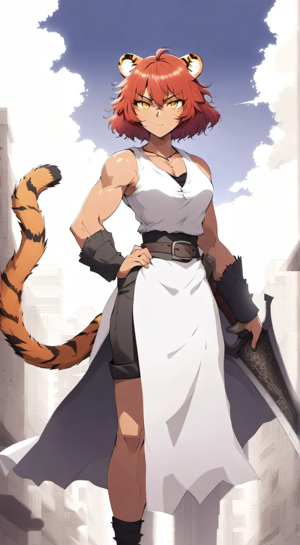 ai character: Tigrine background