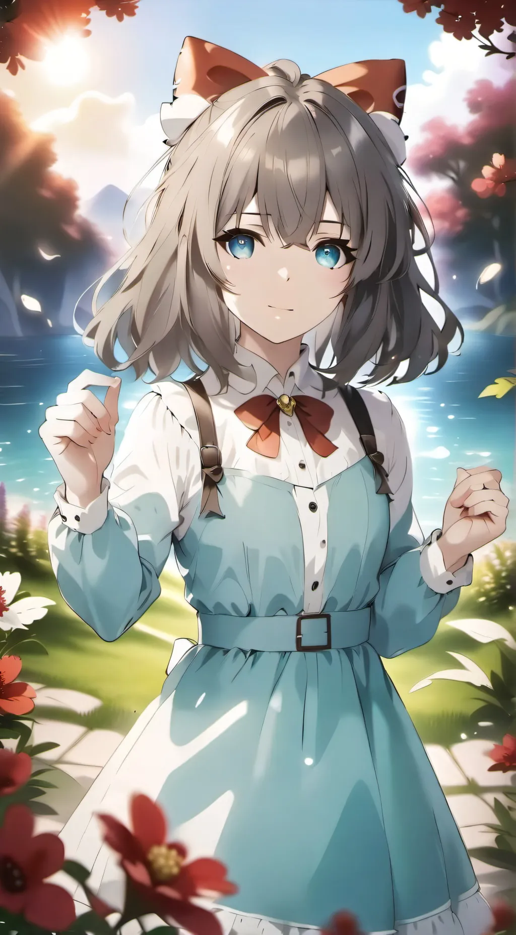 ai character: lisa💗 background