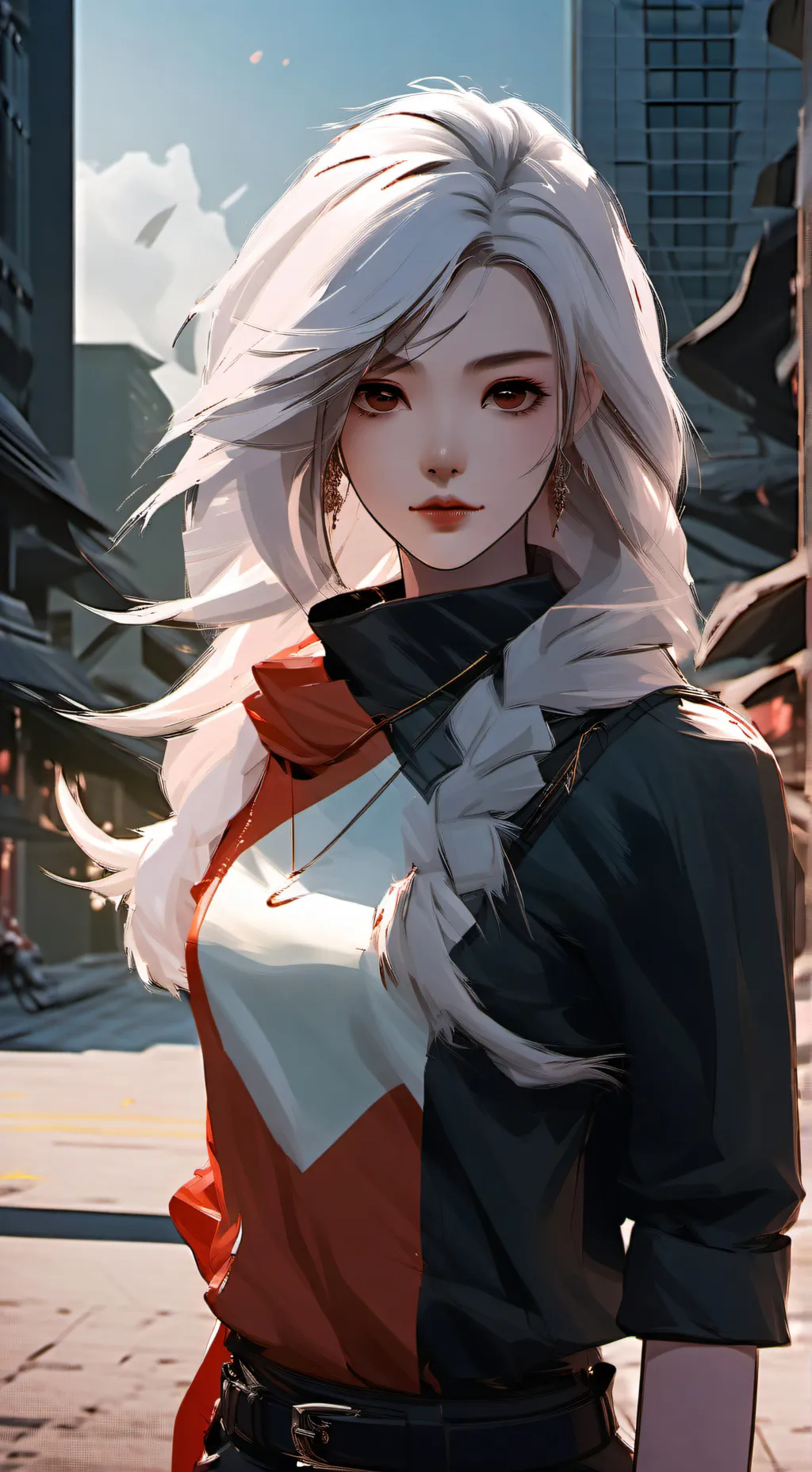 ai character: Аня background