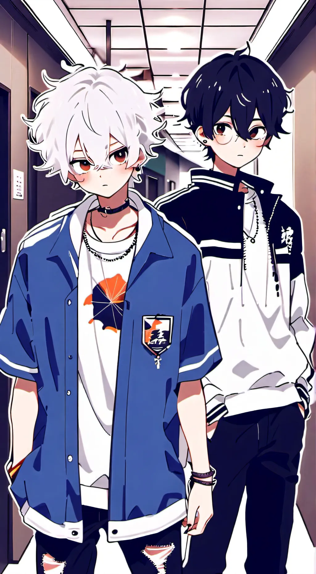 ai character: Marc n Nyzx background