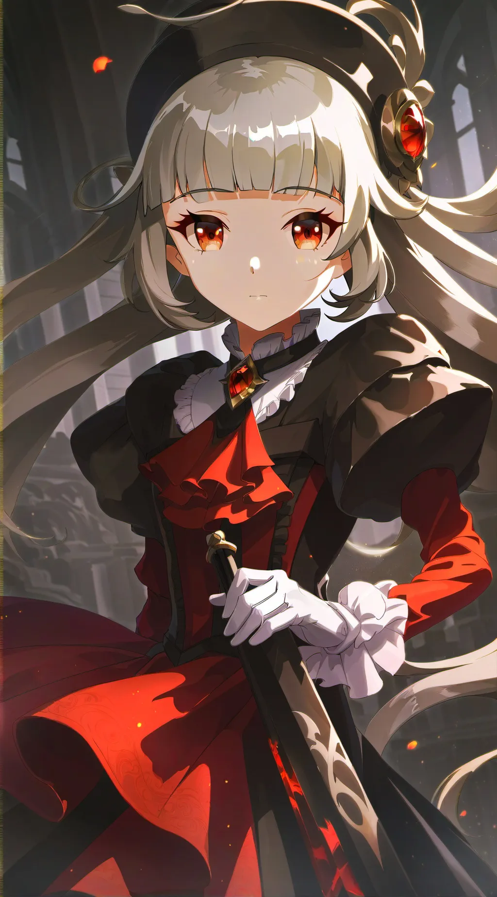 ai character: Lilly  background