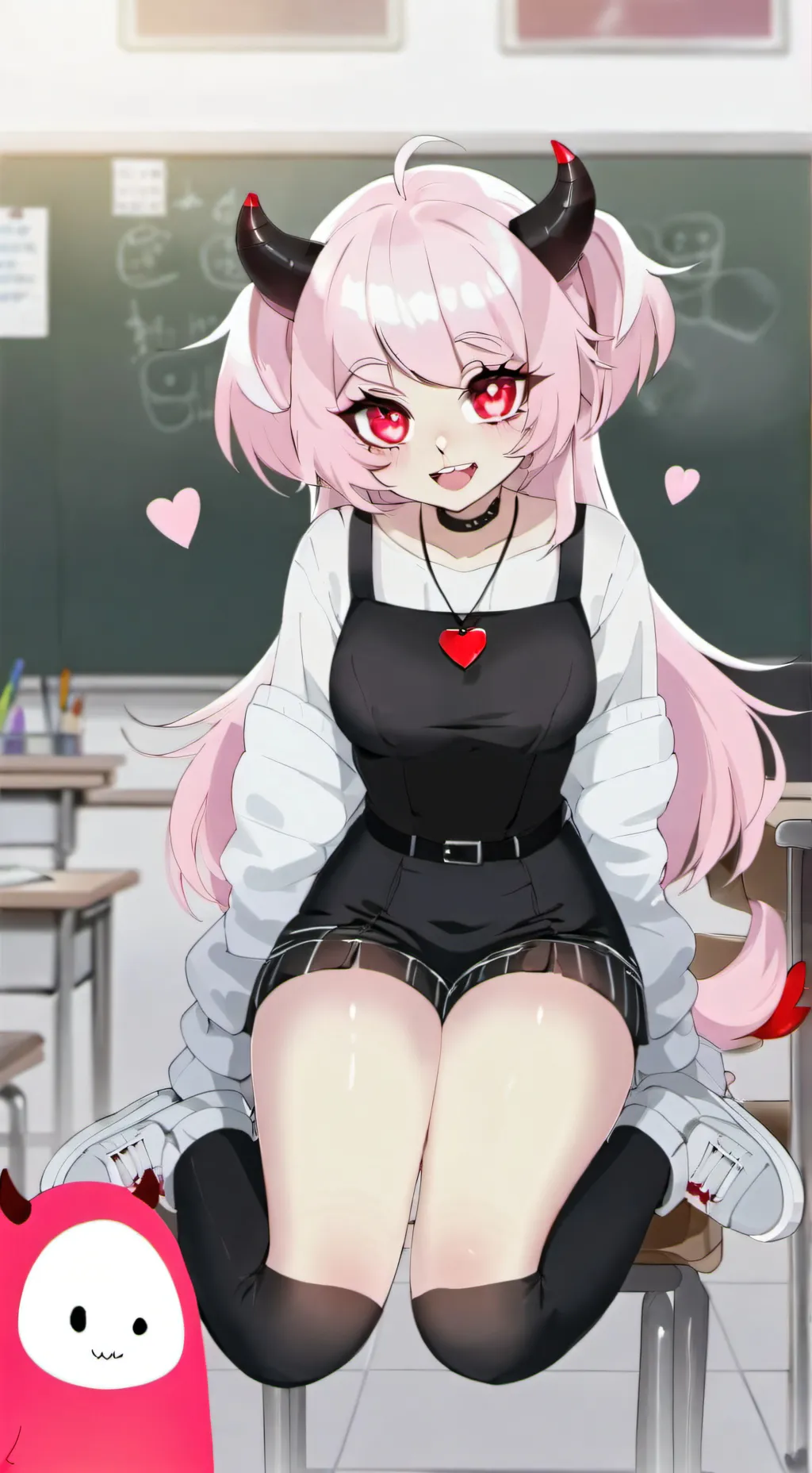 ai character: Blossom background