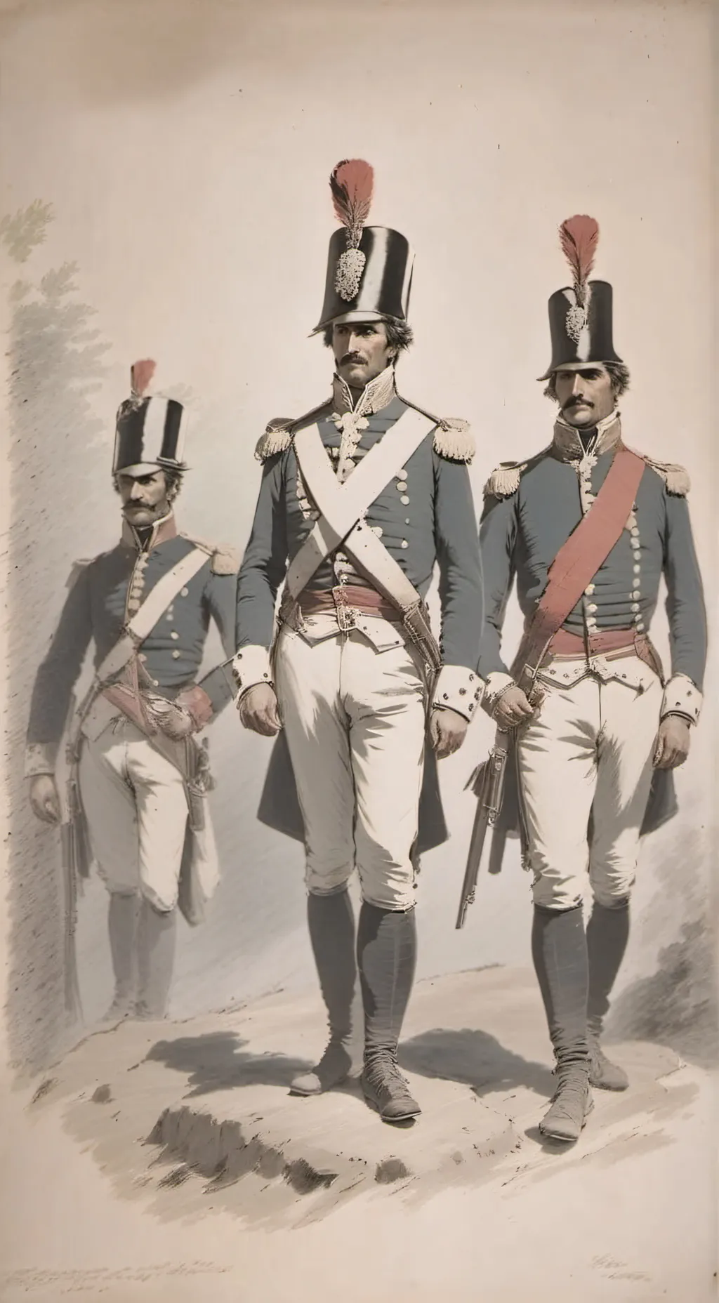 ai character: tropa americana!  background