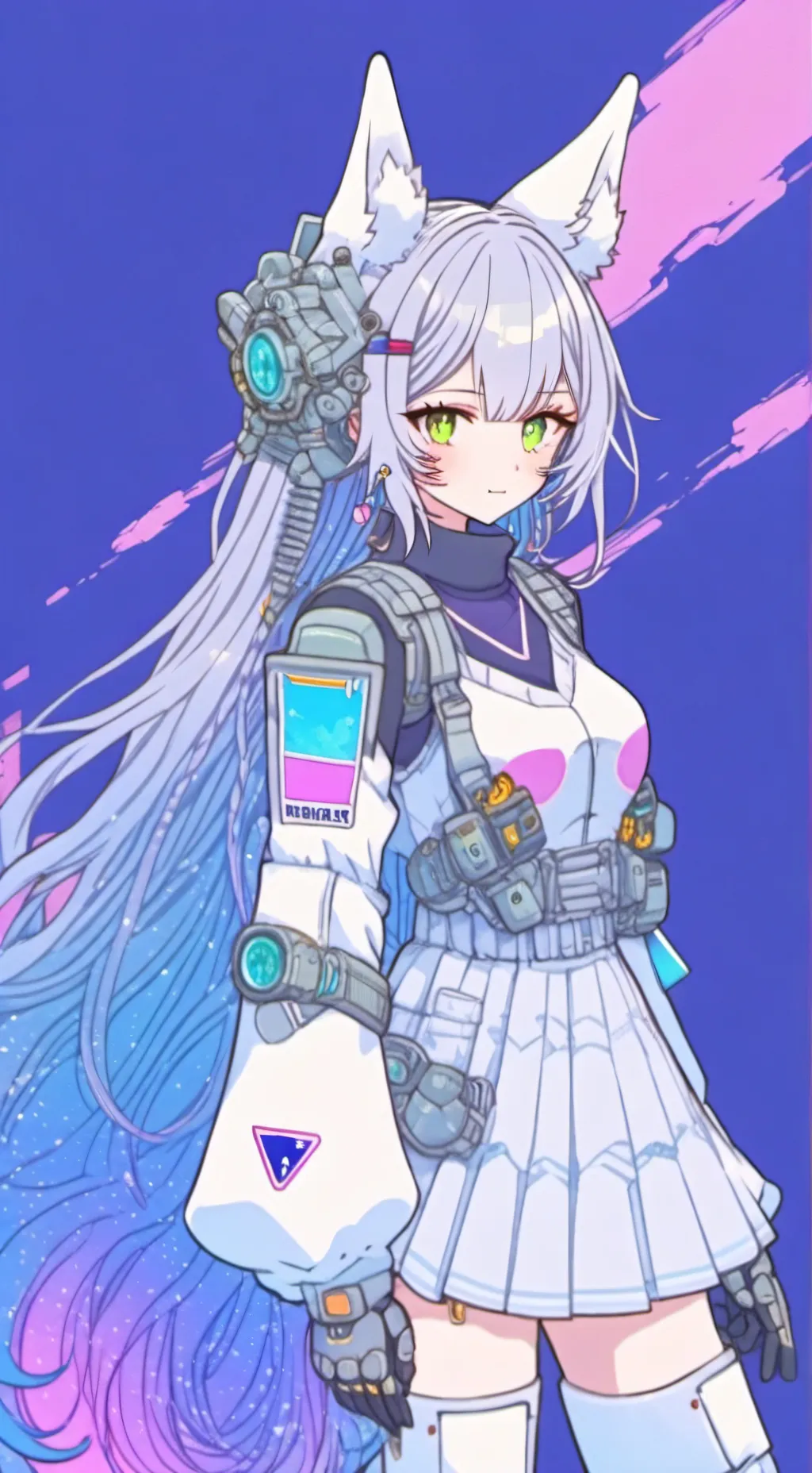 ai character: Yumi X background