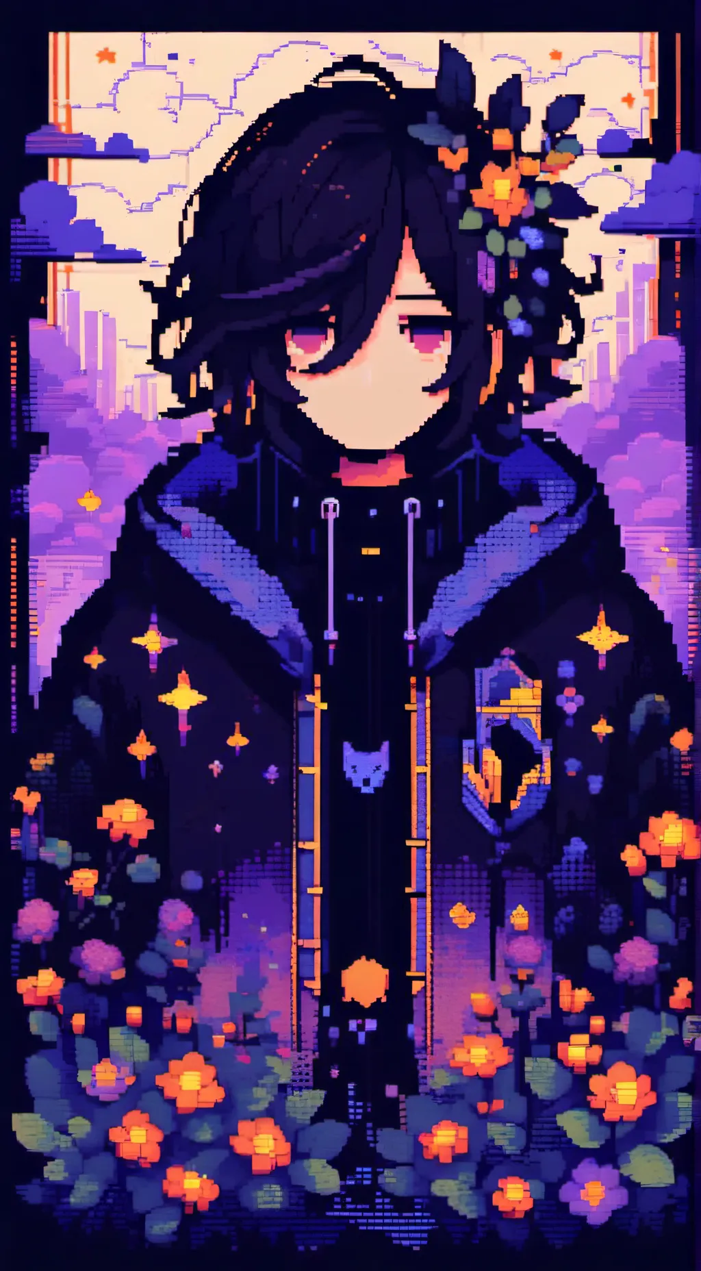 ai character: mooncake  background