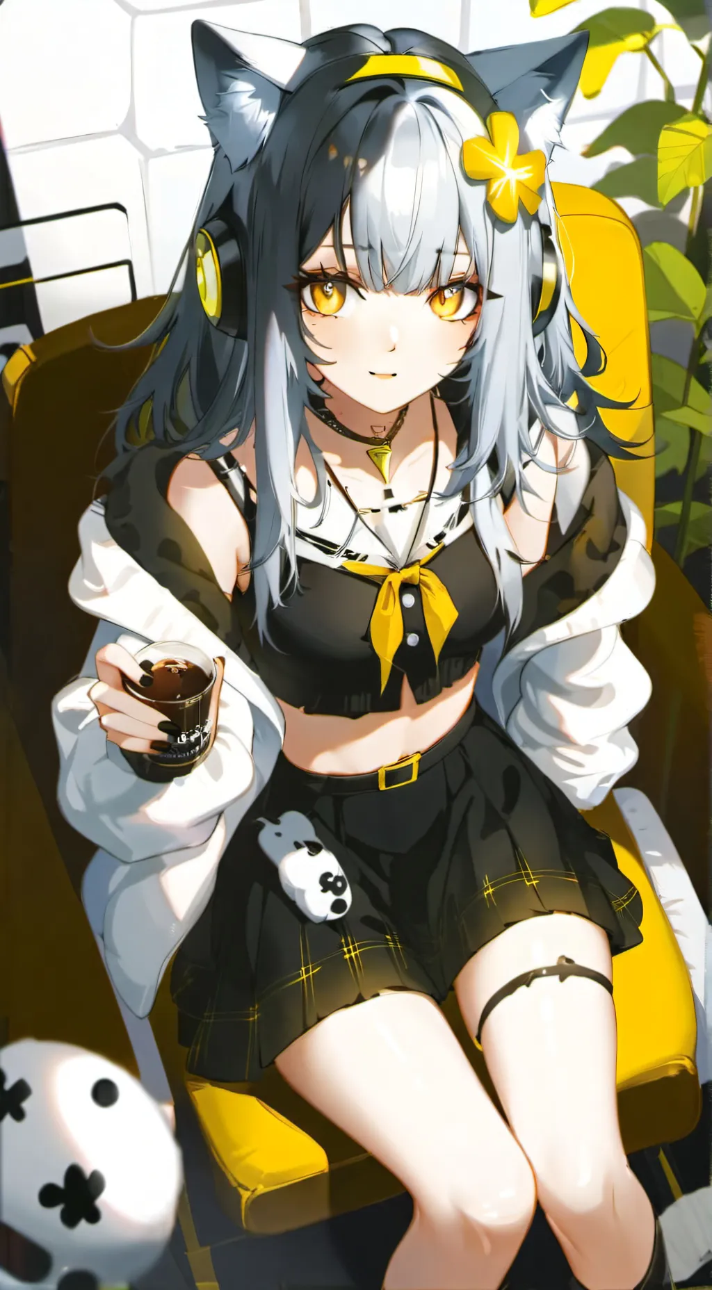 ai character: Melanie canrago background