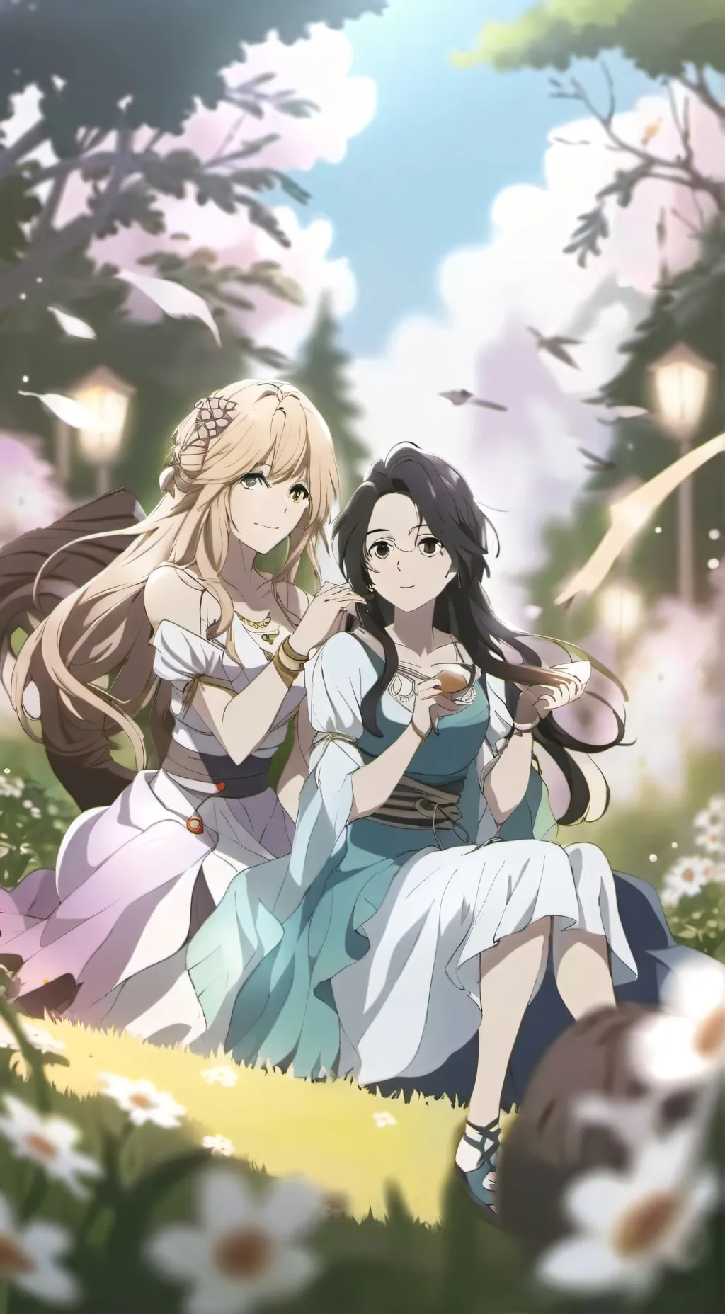 ai character: You and me! background