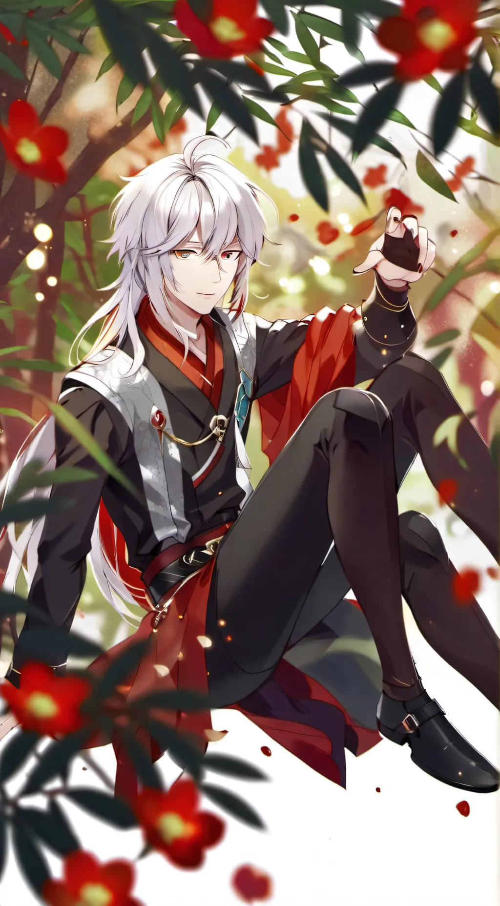 ai character: mark🥰 background