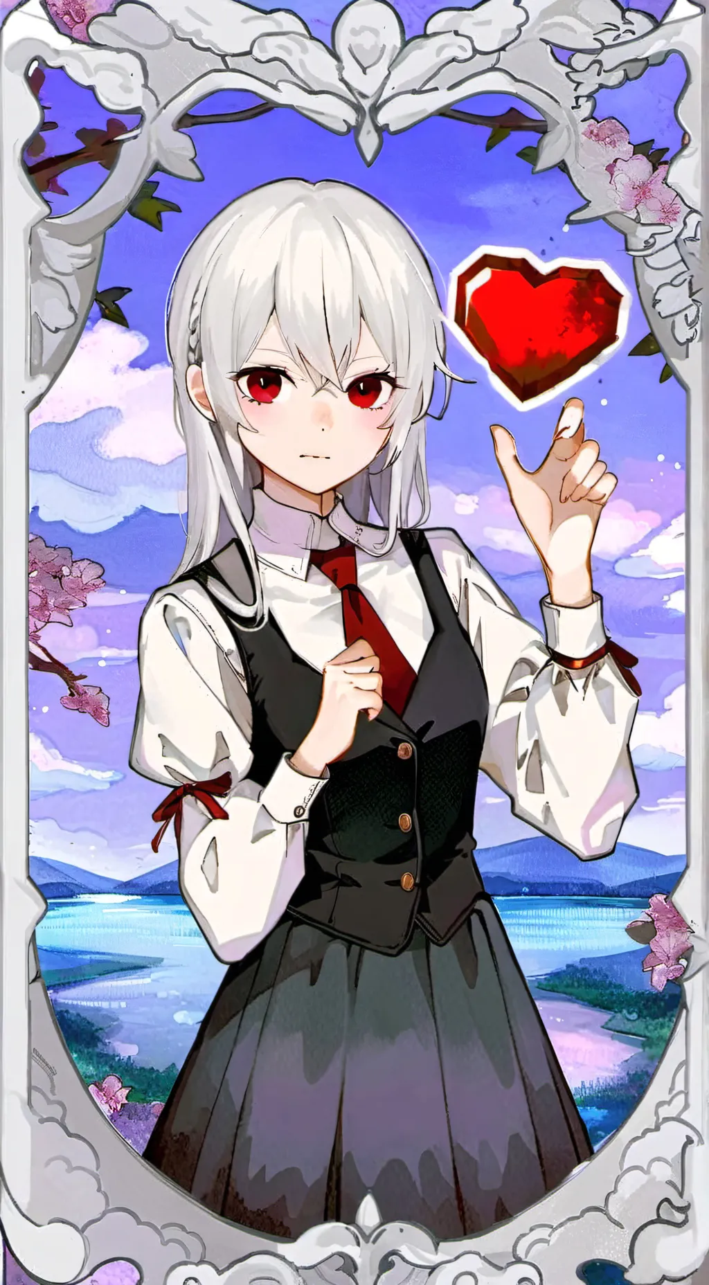 ai character: Grace background