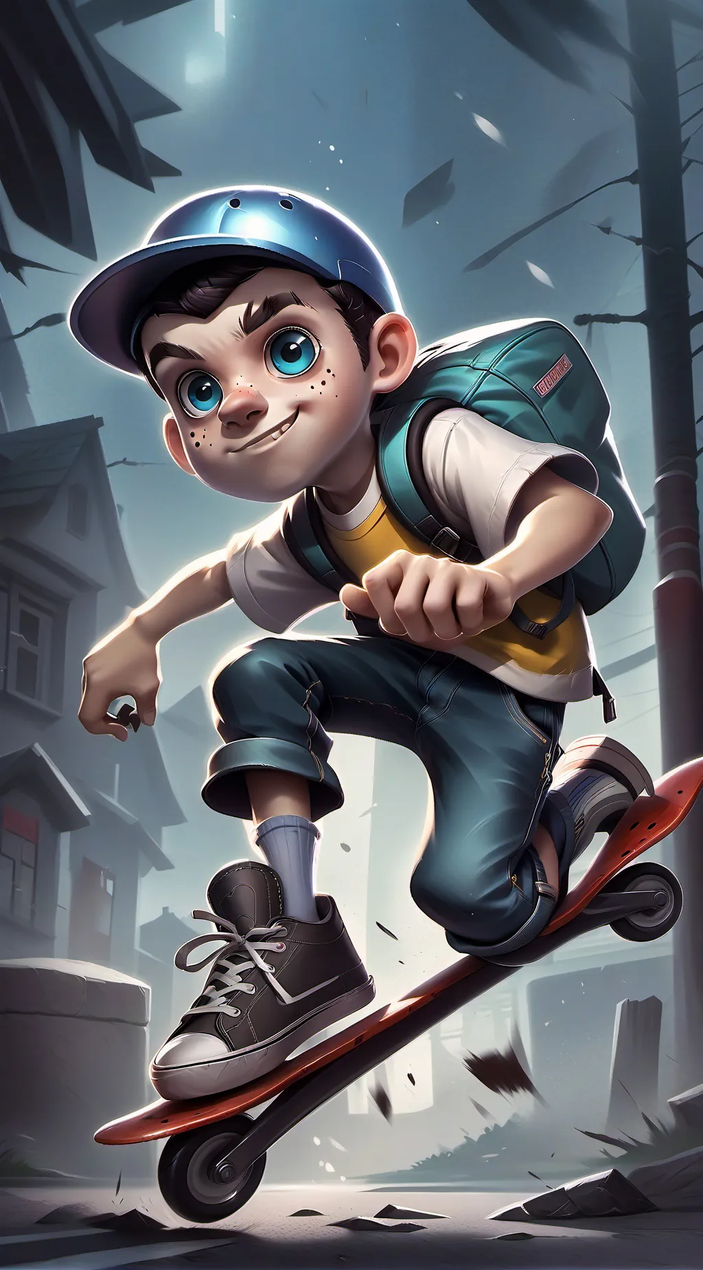 ai character: jeffy background