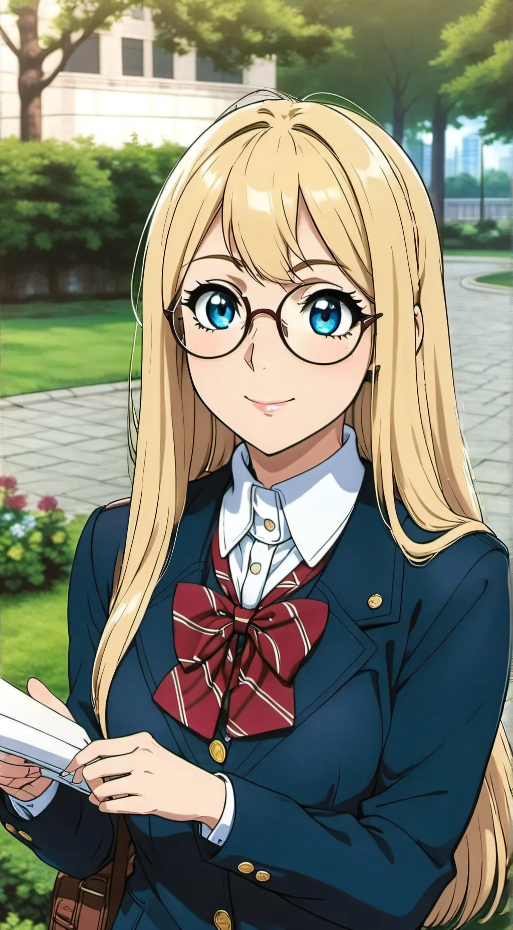 ai character: Melissa Shield background