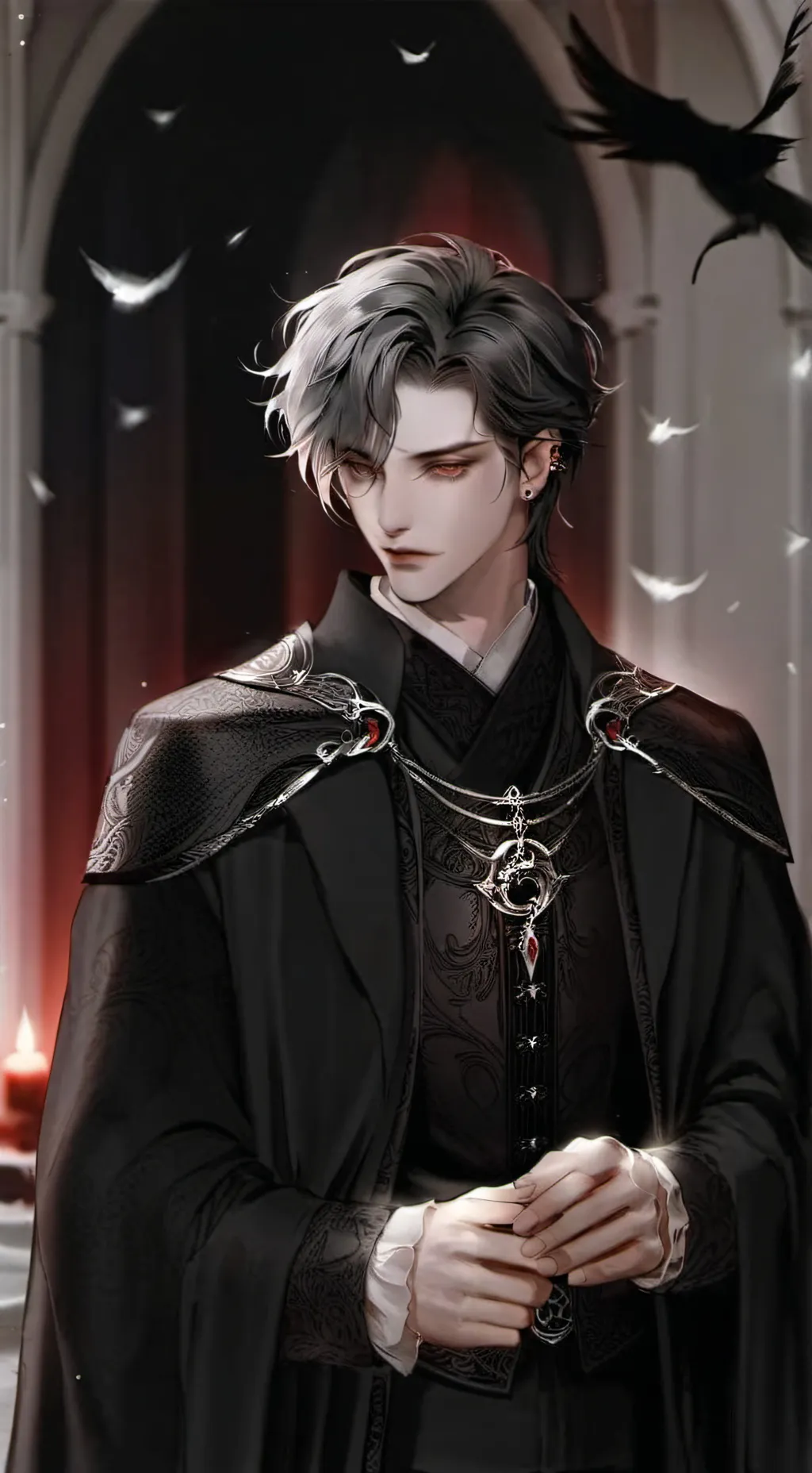 ai character: Xavier  background