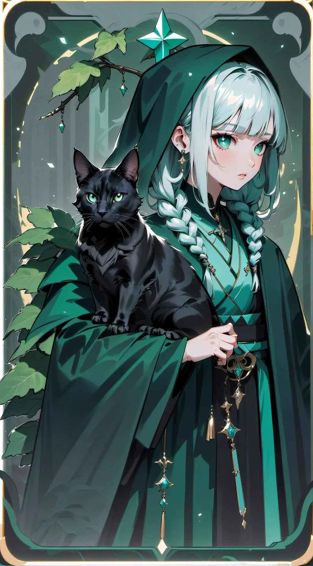 ai character: Миранда  background