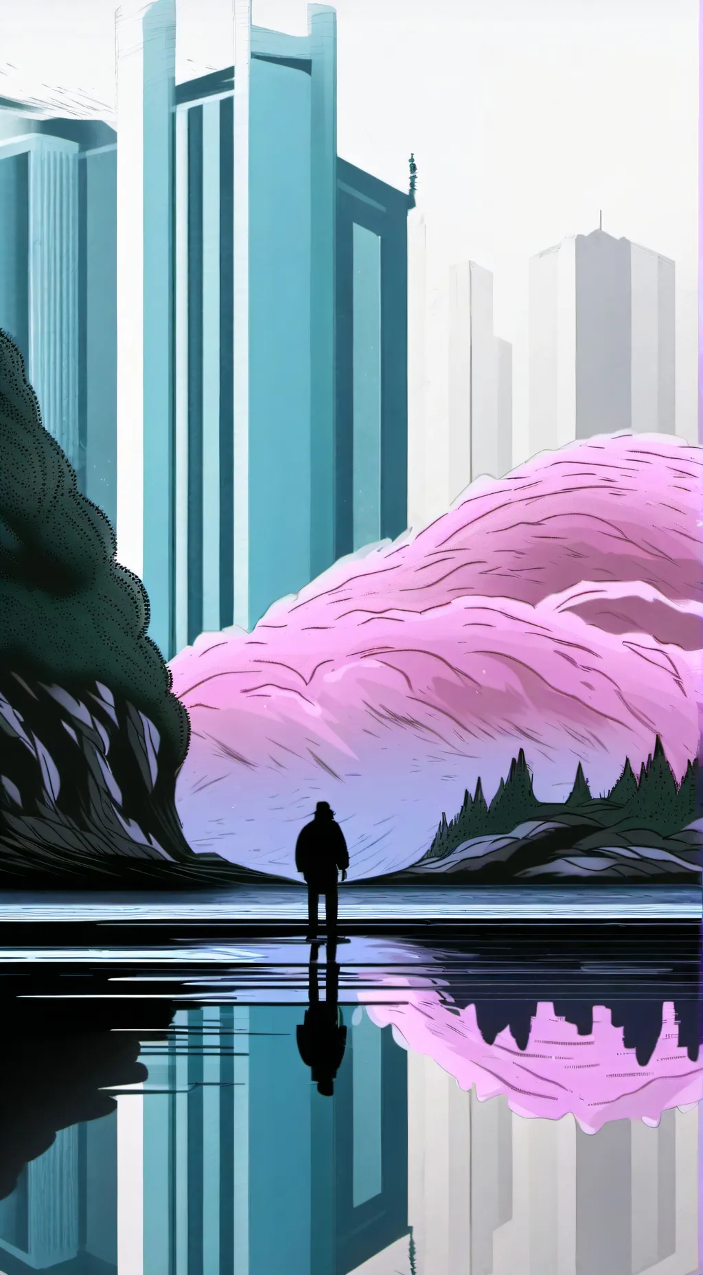 ai character: Flutter got obese background