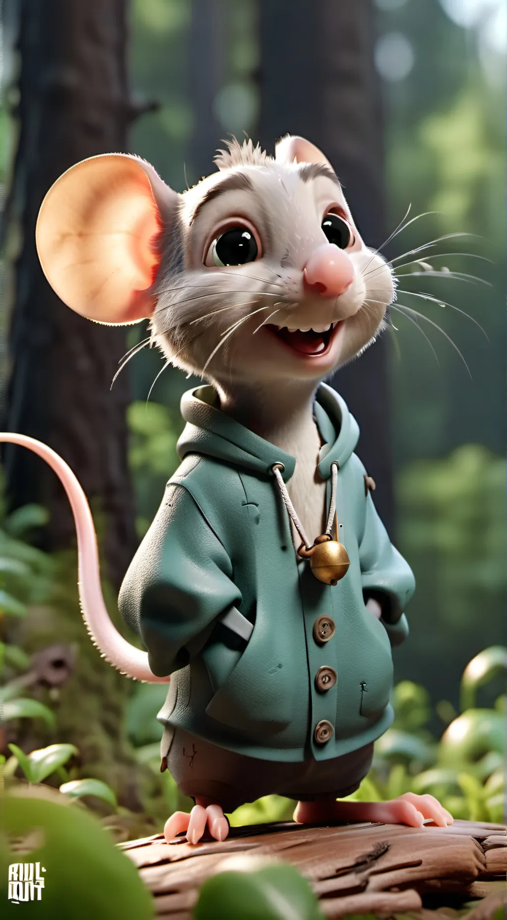 ai character: jlaria the dumb 🐀 background