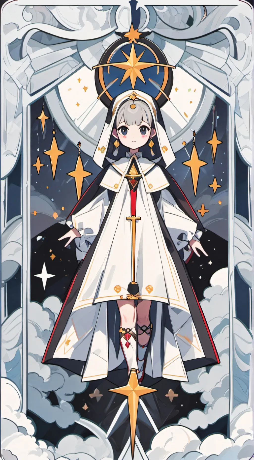 ai character: CRK X DW background