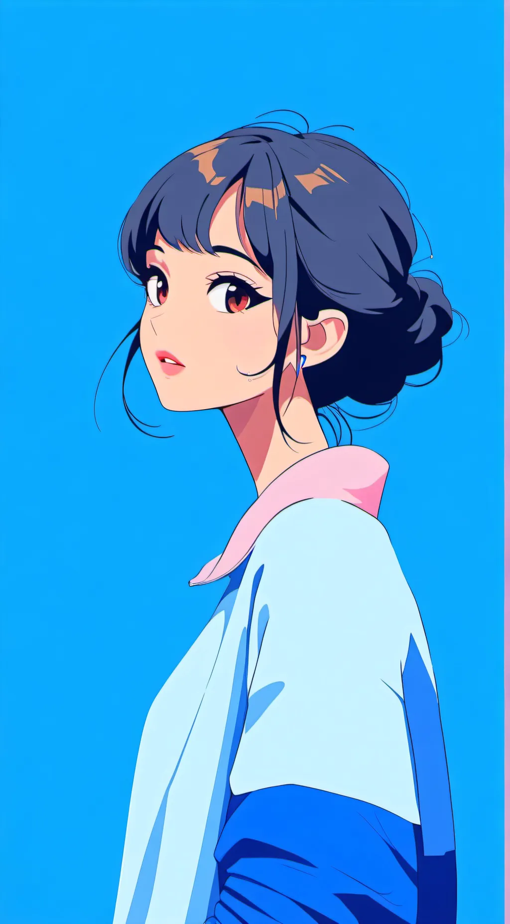 ai character: girl(Ashley) background