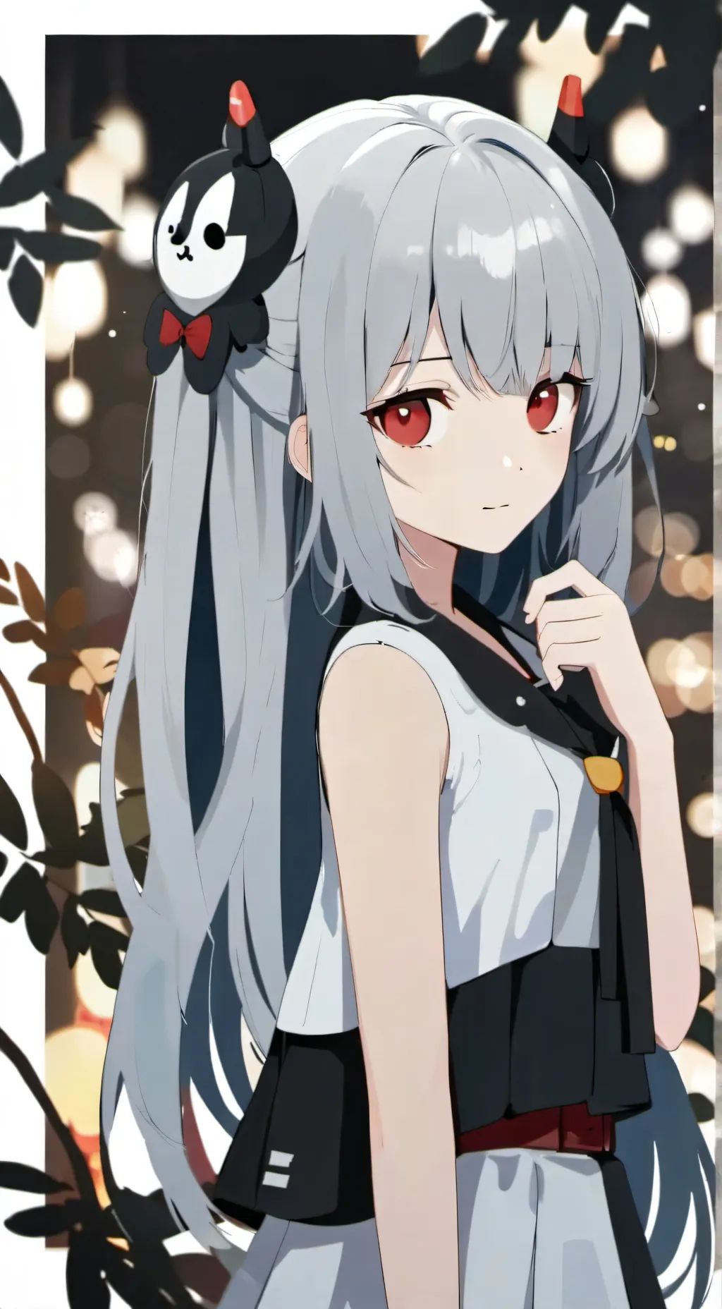 ai character: Élisabeth  background