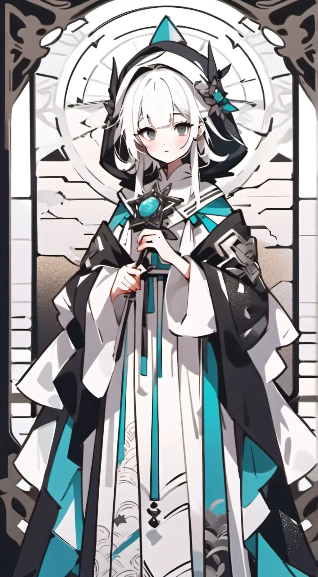 ai character: Melani background