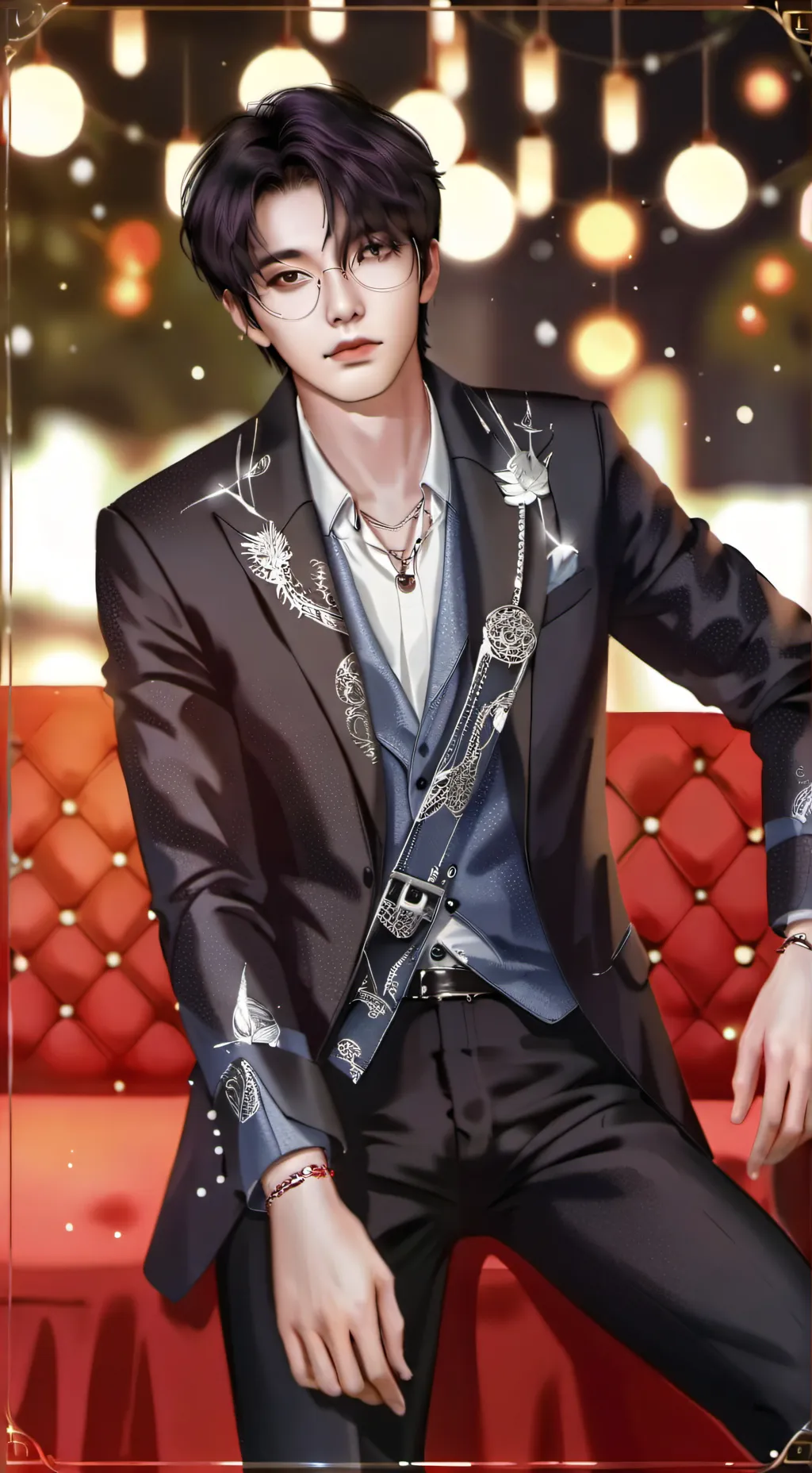 ai character: Lee Heeseung background