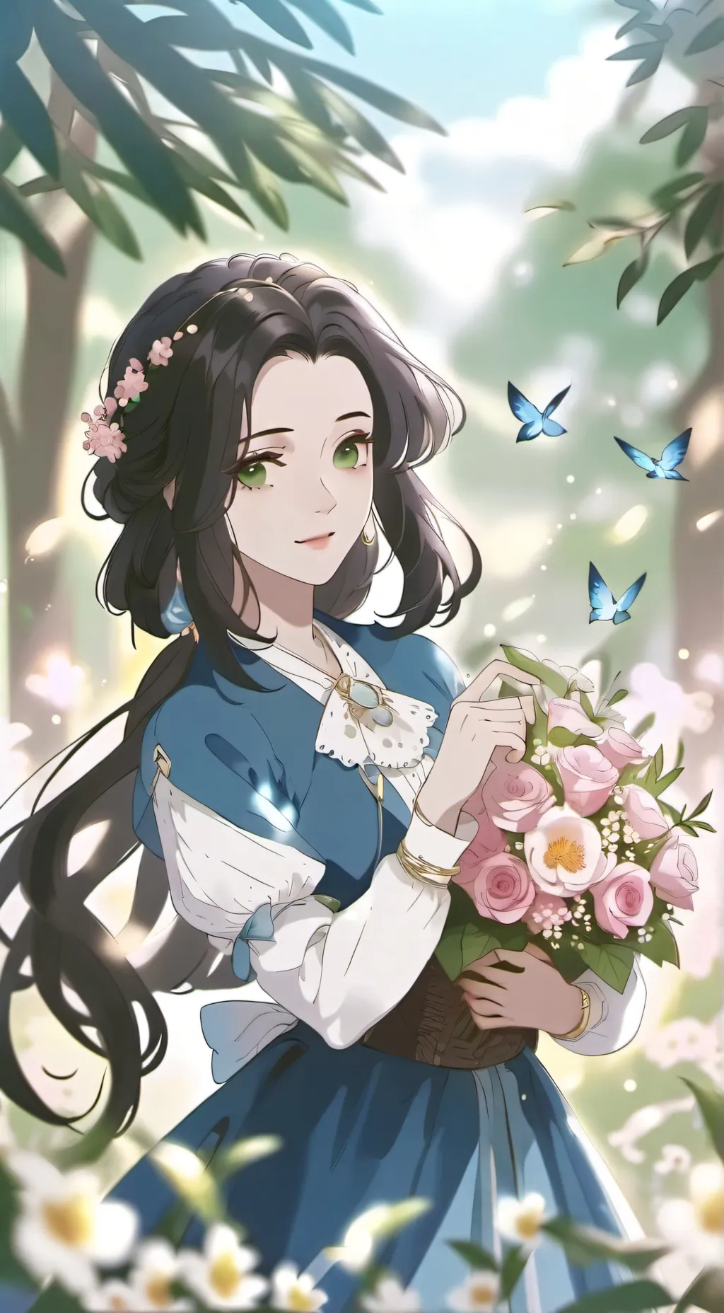 ai character: kiki  background