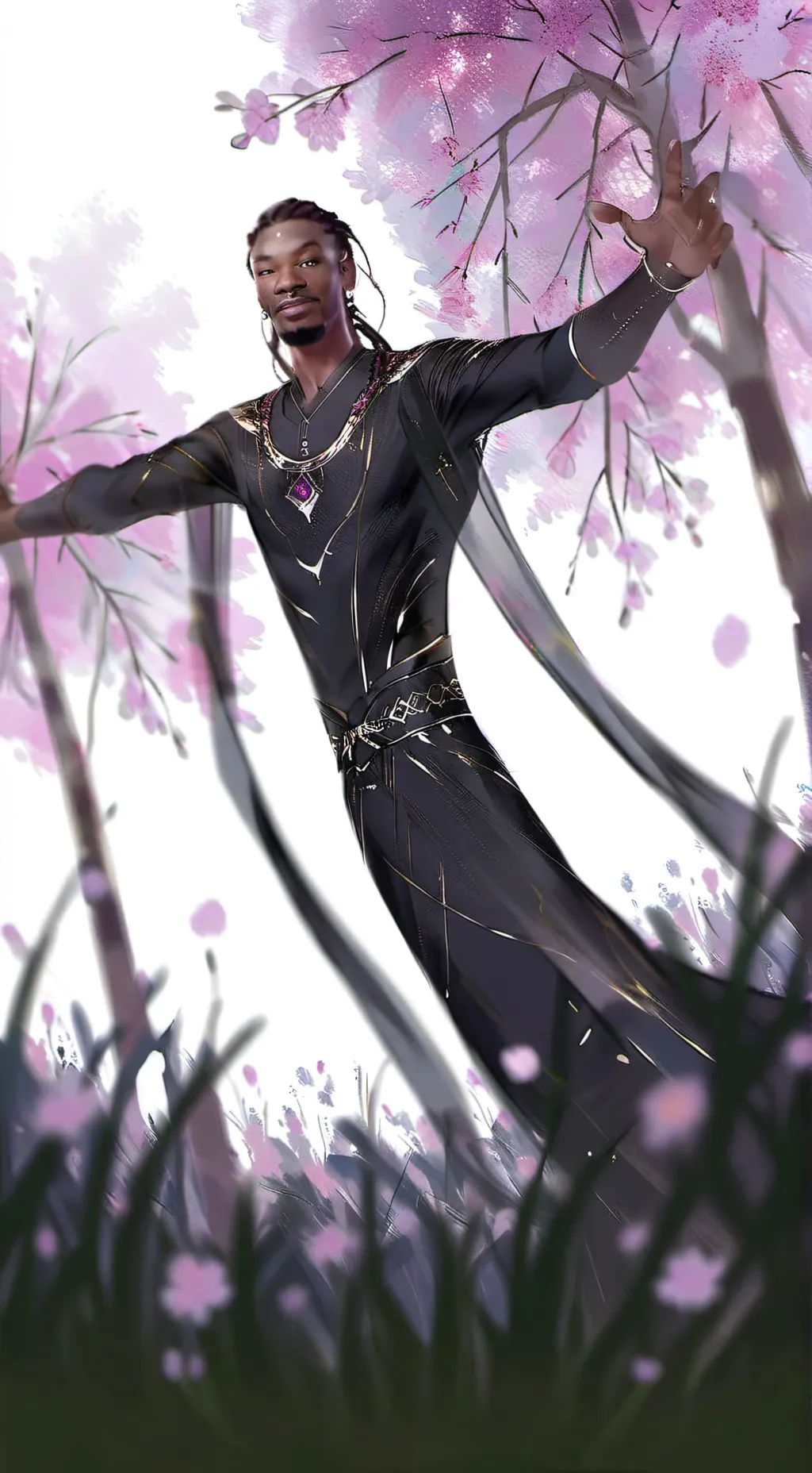 ai character: Forsaken beating. background