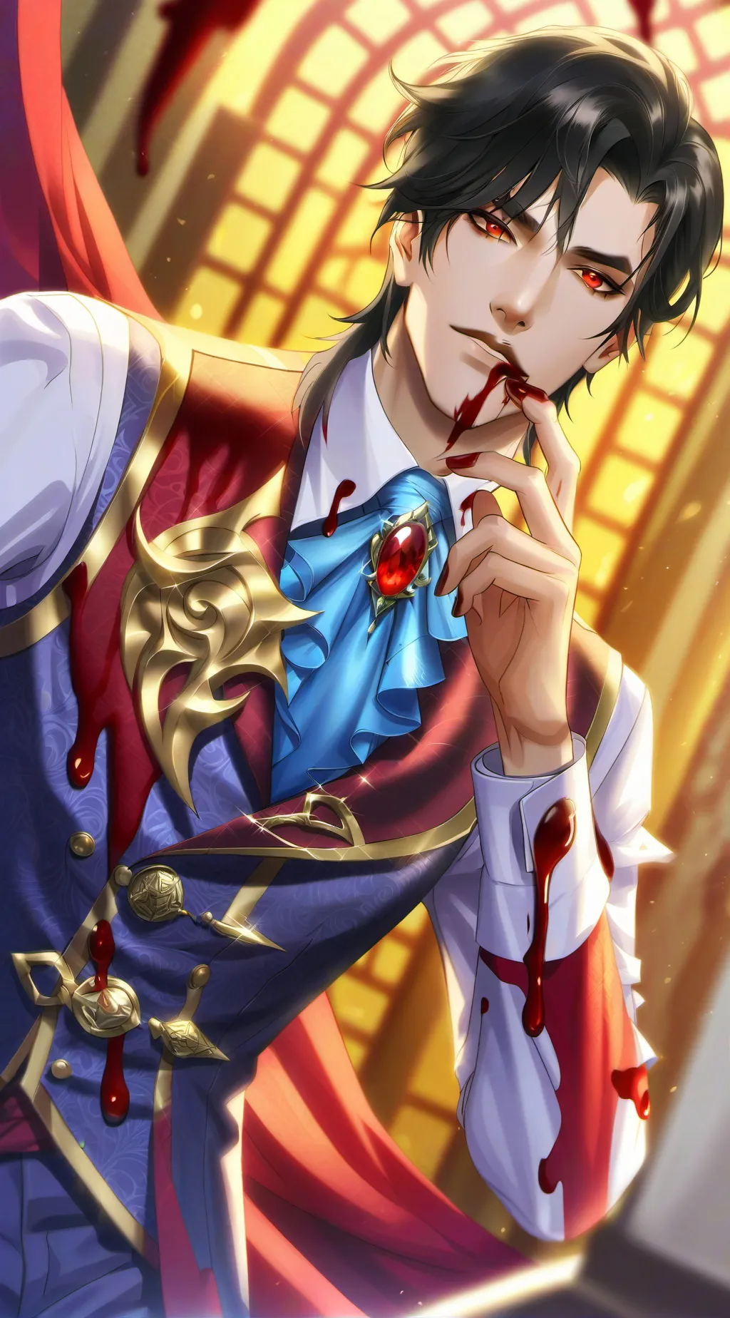 ai character: Raphael background