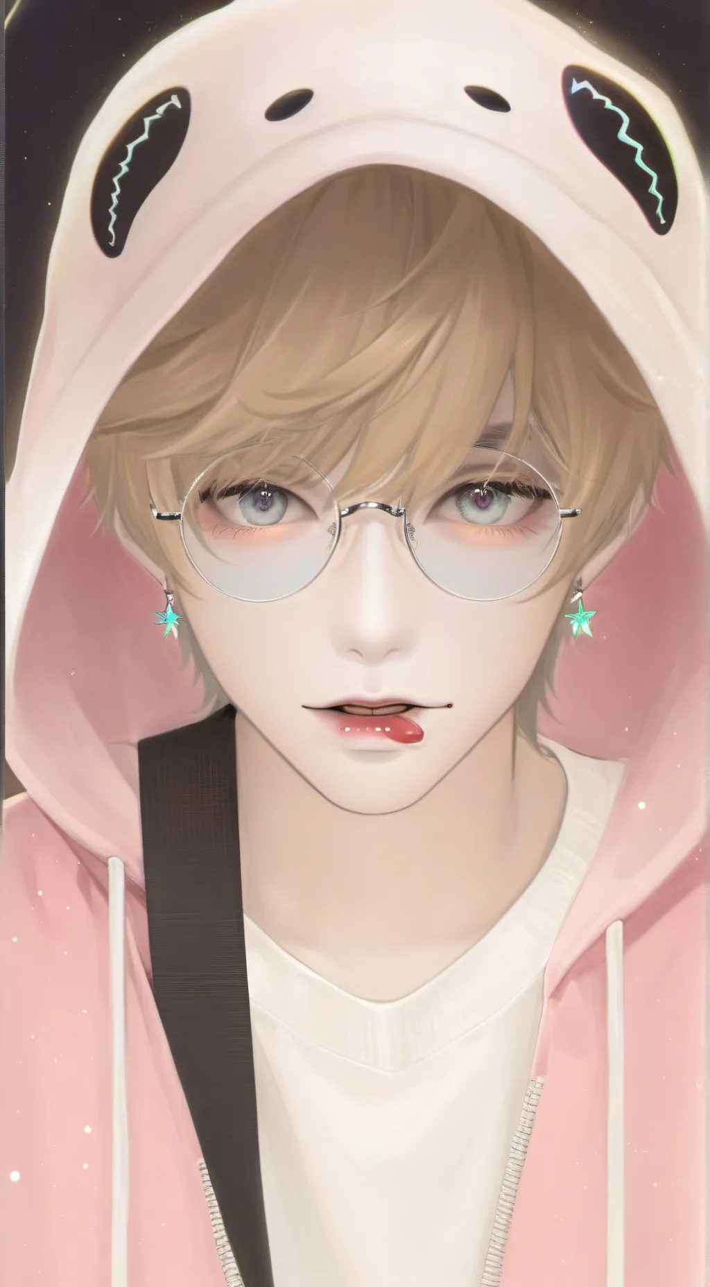 ai character: Loray manchester  background