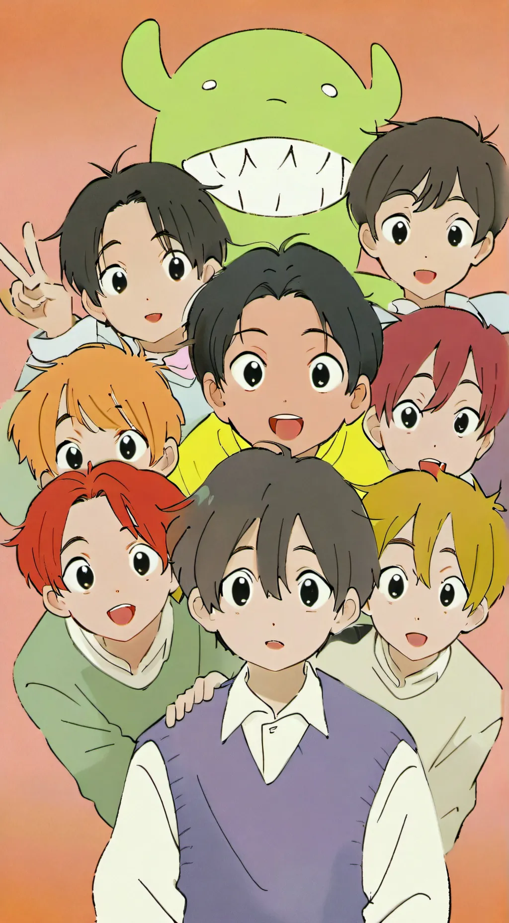 ai character: hyunjin background