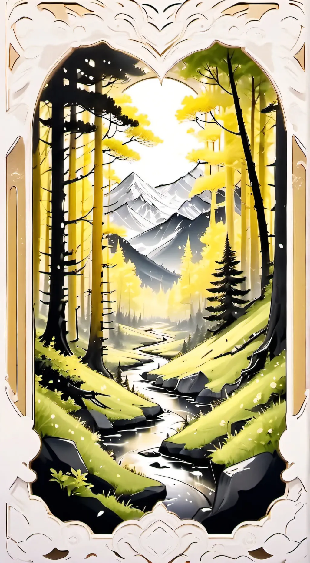 ai character: °DW camping era° background