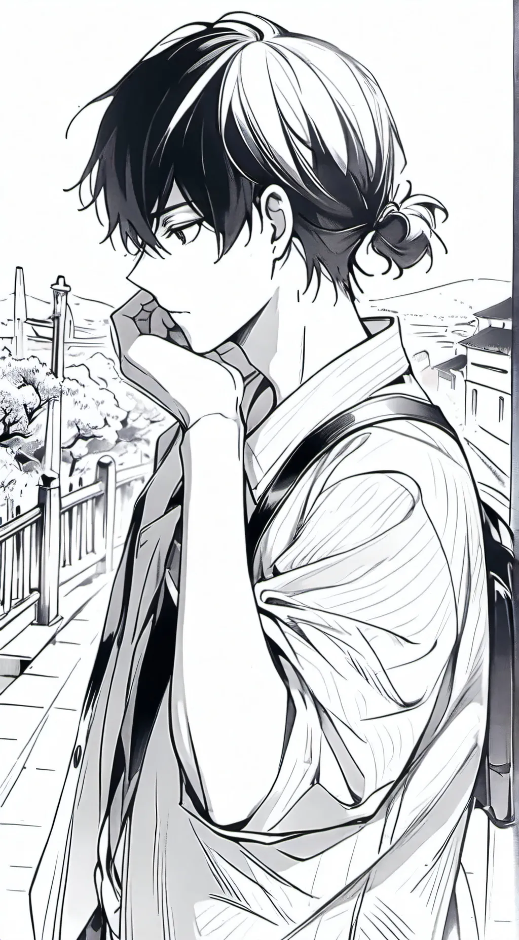 ai character: Naniko Amane background