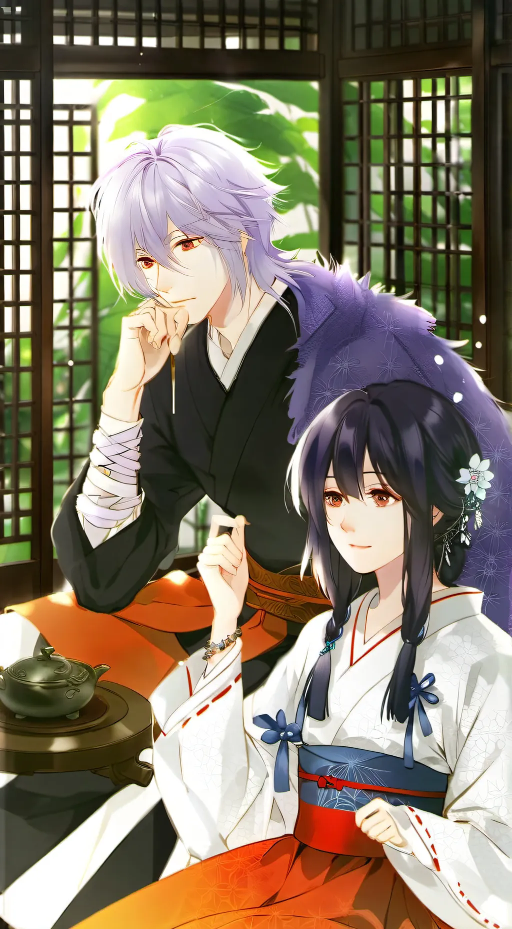 ai character: Theo  background