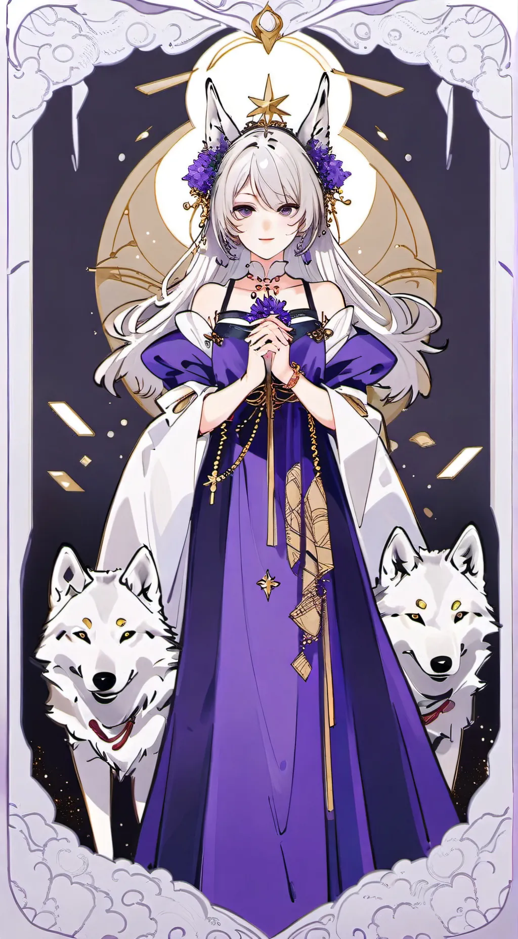 ai character: Ylva background