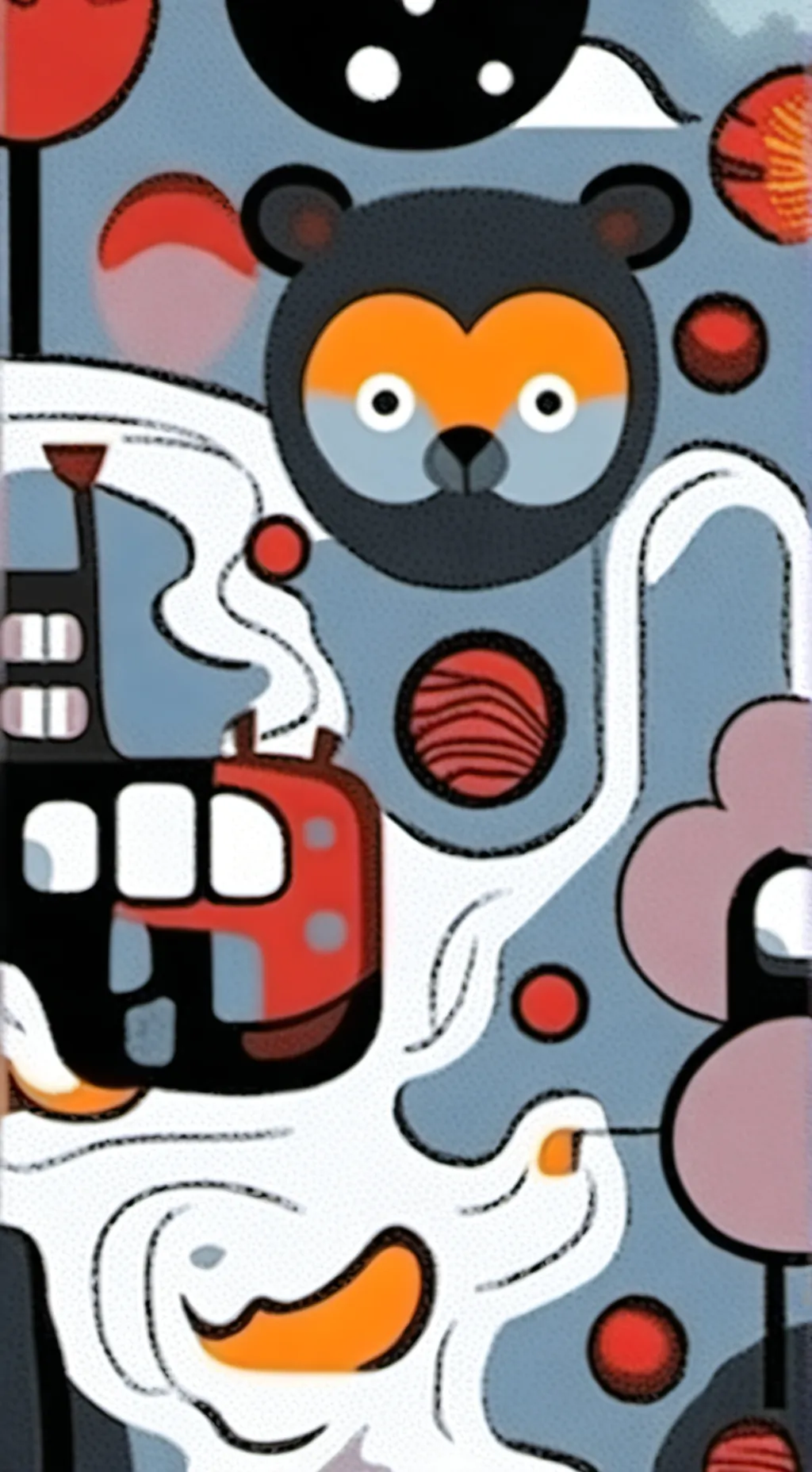 ai character: Shrimpo background