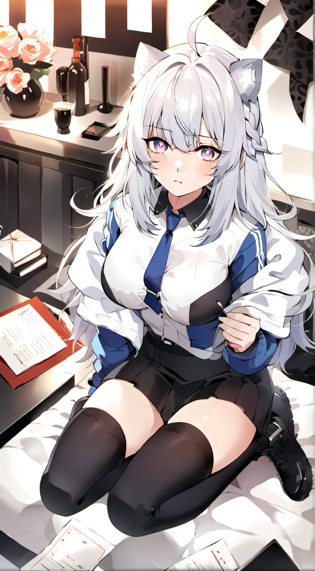 ai character: aoi-chan background