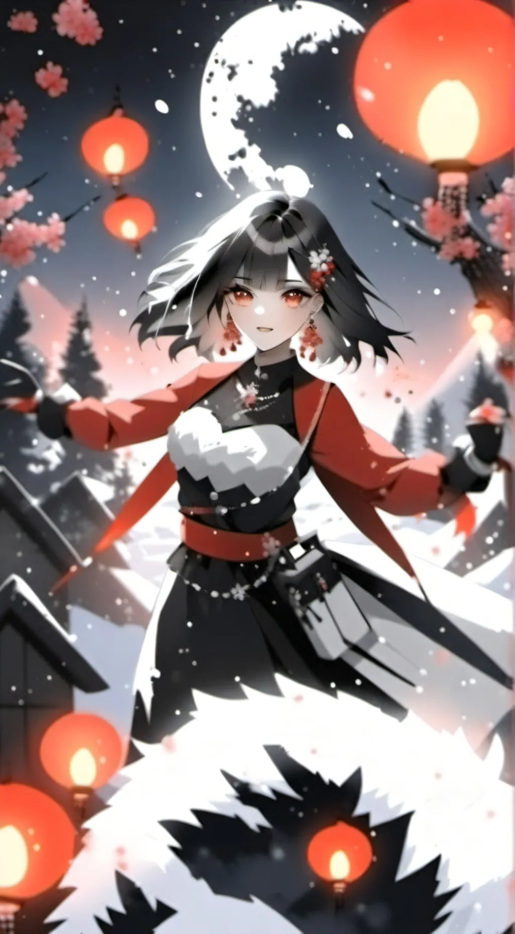 ai character: lily background