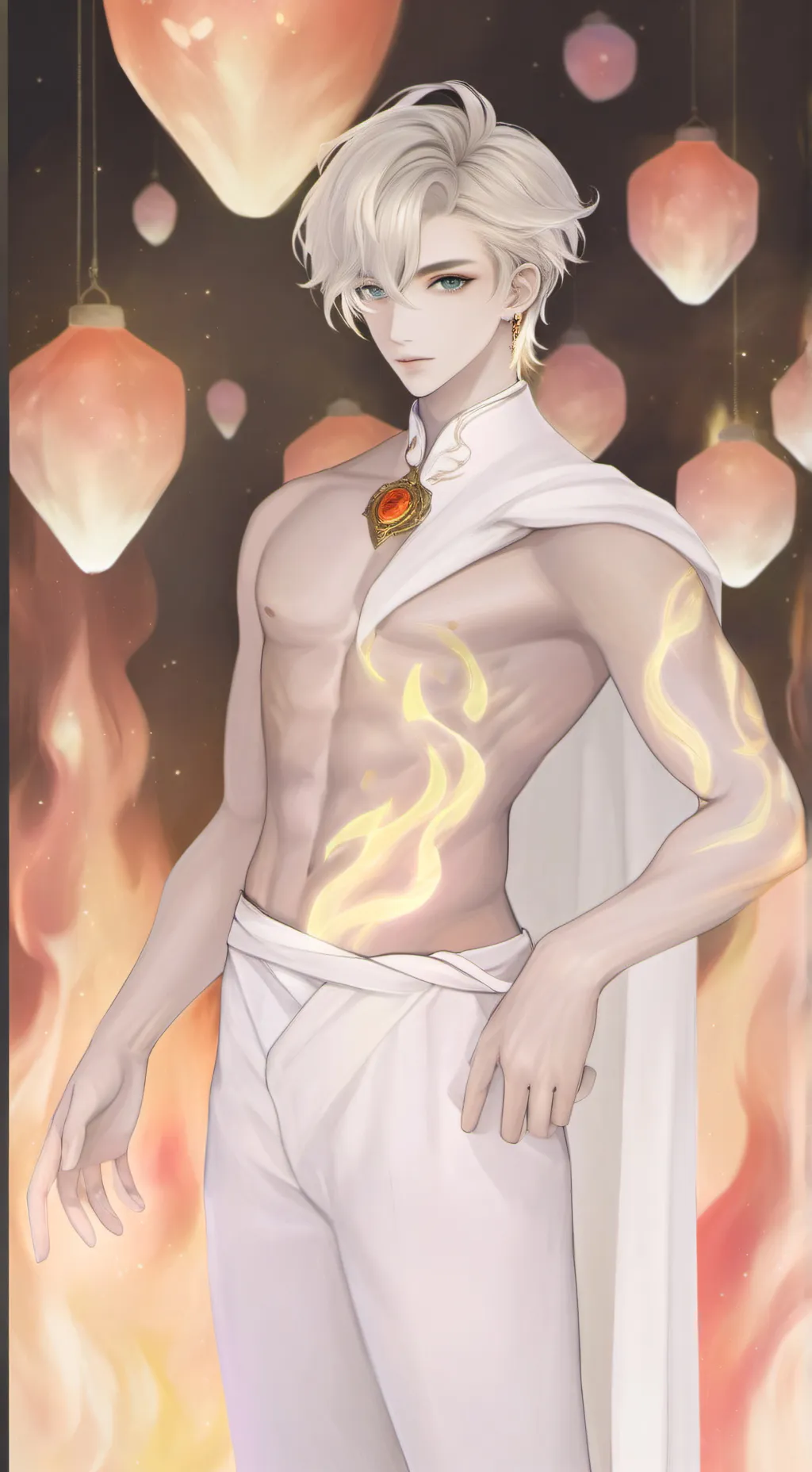 ai character: Прометей background