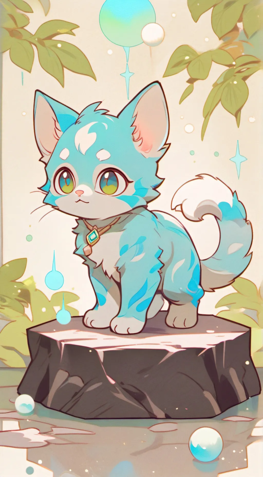 ai character: elekit background