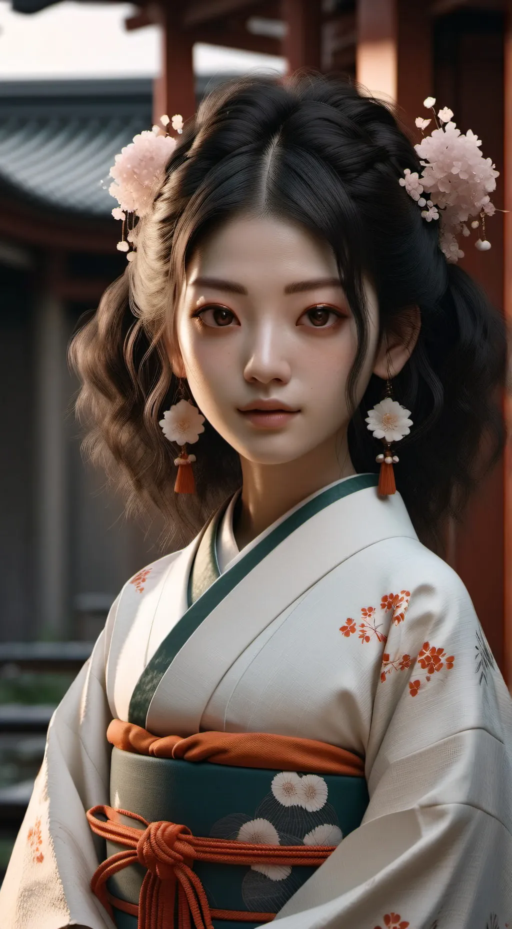 ai character: Maple background