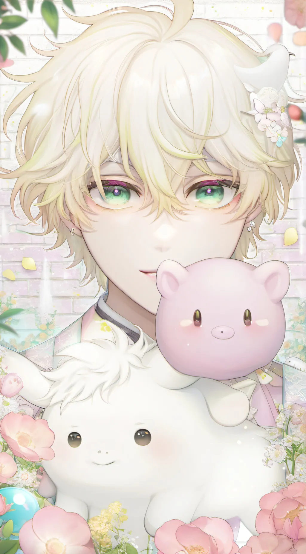 ai character: bakugo  background