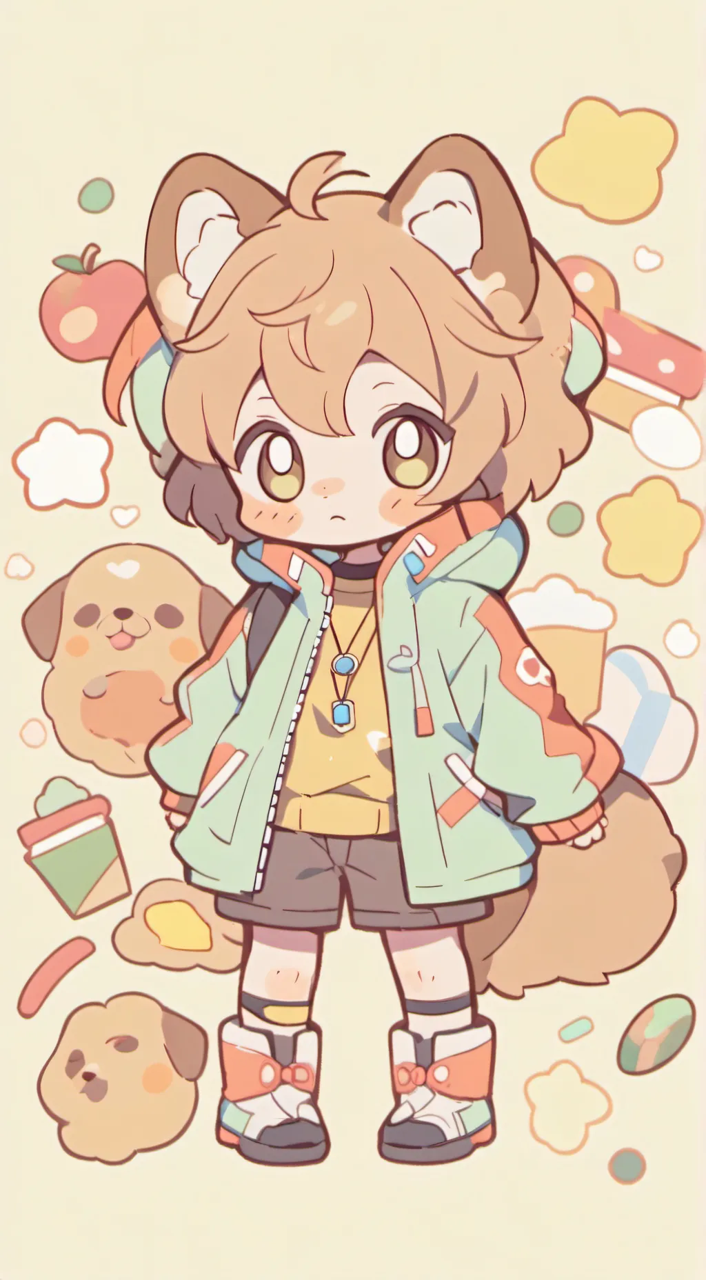 ai character: Dogday background