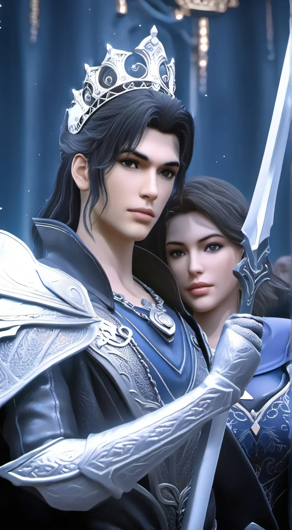 ai character: Leandro Montenegro background