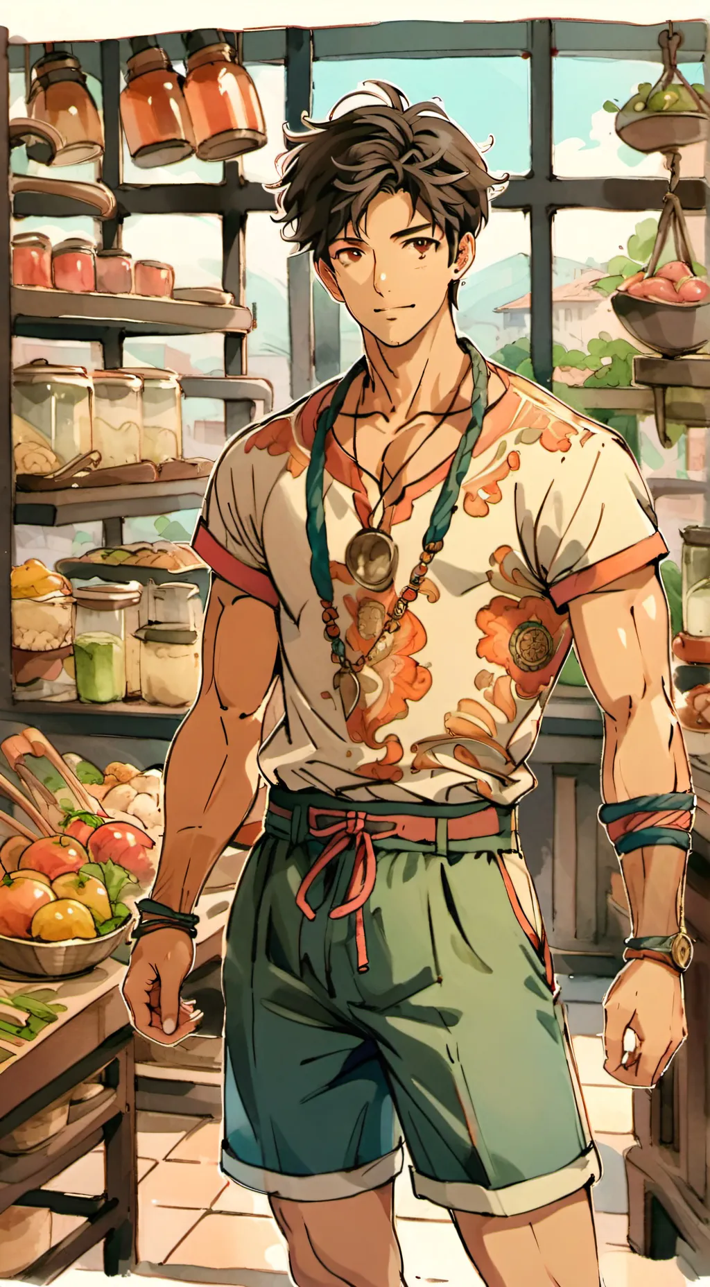 ai character: alex background