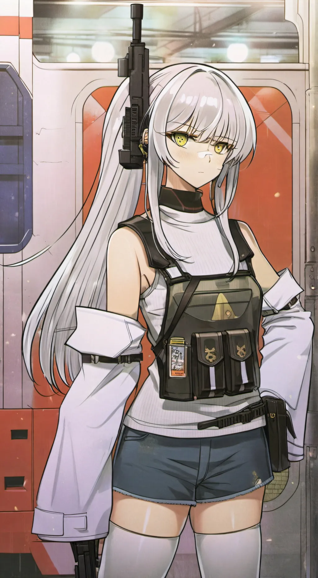 ai character: kayley  background