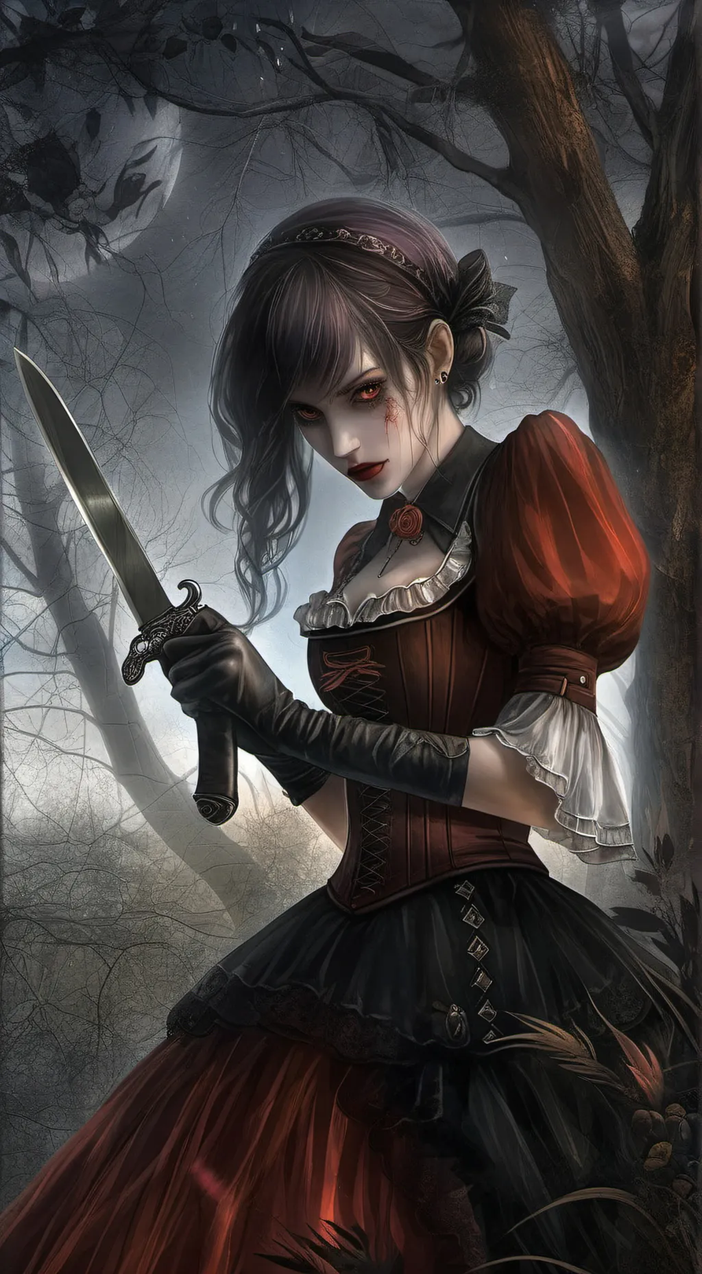 ai character: la tueuse ♡ background